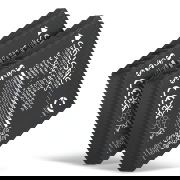 2x Batterij voor Panasonic Lumix DMC-FS62 DMC-FS10 FS6 FS7 FS15 FS30 FS42 FS62 700mAh van CELLONIC