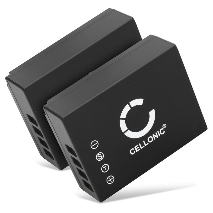 2x NP-W126, NP-W126s accu voor FujiFilm Fuji FinePix HS30EXR HS33EXR HS50EXR, X-A1 X-A10 X-A2 X-A3, X-E1 X-E2 X-E2S X-M1 - 1140mAh vervangende accu voor camera