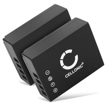 2x CELLONIC Camera Battery for FujiFilm Fuji FinePix HS30EXR HS33EXR HS50EXR, X-A1 X-A10 X-A2 X-A3, X-E1 X-E2 X-E2S X-M1 Replacement NP-W126, NP-W126s Battery 1140mAh Backup