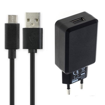 Vervangende oplader voor smartphone bq Aquaris X / X Pro / X2 / X2 Pro / C Camera charger 3A oplaadstation 1m