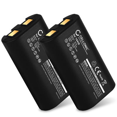 2x Vervangende batterij S0895880,W003688,14430 voor 3M PL200 / Dymo LabelManager 260 260P, 280, PnP mobiele printer - 650mAh accu fotoprinter, labelprinter