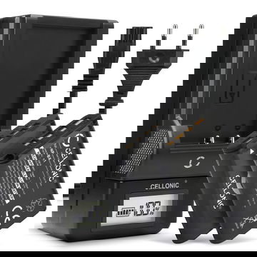 2x Accu voor Sony RX100 III IV V FDR-X3000 DSC-RX100 DSC-HX60 -HX400V -HX90V -HX80 -H400 DSC-WX50 camera - ACC-TRBX 1090mAh + Oplader NP-BX1 Vervangende batterij fototoeste, oplader, oplaadkabel