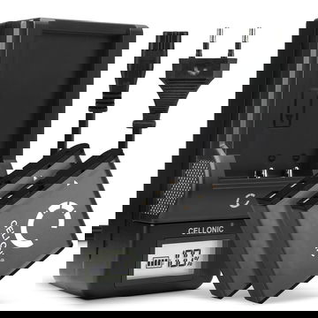 2x LB-060 accu + oplader voor Kodak PIX PRO AZ421 AZ422 AZ528 AZ525 digitale camera - 950mAh reserve batterij met oplaadapparaat met scherm