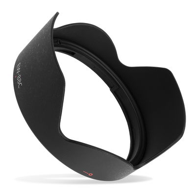 EW-88C Camera Ø 105mm Zonnekap voor Canon EF 24-70mm f/2.8L II USM – Plastic bajonet Tulp / Petal Zonnekap van CELLONIC