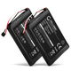 2x Accu 361-00035-00, KE37BE49D0DX3 1000mAh