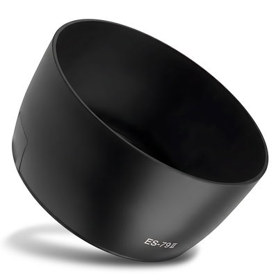 ES-79 II Camera Zonnekap voor Canon EF 80-200mm f/2.8L, EF 85mm f/1.2L II USM, EF 85mm f/1.2L USM – Plastic bajonet Rond Zonnekap van CELLONIC