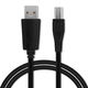 Datakabel micro-USB lange plug naar USB A, 1m