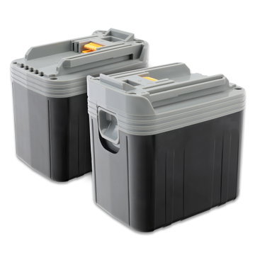 2 x 24V gereedschap Accu B2410, BH2433, B2430 voor Makita BMR100, BHR200, BMR100, BSR730, BDF460, BHP460 reserve batterij boormachine, schroevendraaier 3.3Ah