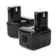 2x Accu EB1220BL, EB1214S, BCC1215,EB1214L, EB1226HL, EB1230HL 3300mAh