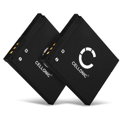 2x DMW-BCL7 DMW-BCL7e Battery for Panasonic Lumix DMC-F5 DMC-FH10 DMC-FS50 DMC-SZ10 DMC-SZ3 DMC-SZ8 DMC-SZ9 DMC-XS1 DMC-XS3 600mAh Camera Battery Replacement