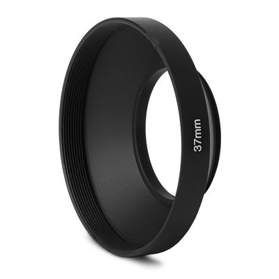 Ø 37mm Wide-Angle Camera Ø 37mm Groothoek lens zonnekap voor Universal Ø 37mm – Metaal schroefdraad Rond Zonnekap van CELLONIC