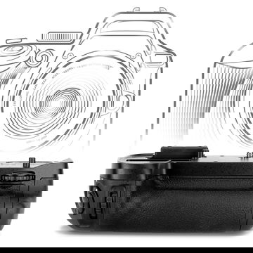 MB-D15 Battery Grip voor Nikon D7100, D7200 Camera’s – EN-EL15 Verticale Portretgreep