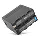 1x Accu incl. USB-Out 2.4A - NP-F930 NP-F950 NP-F960 NP-F970 10050mAh