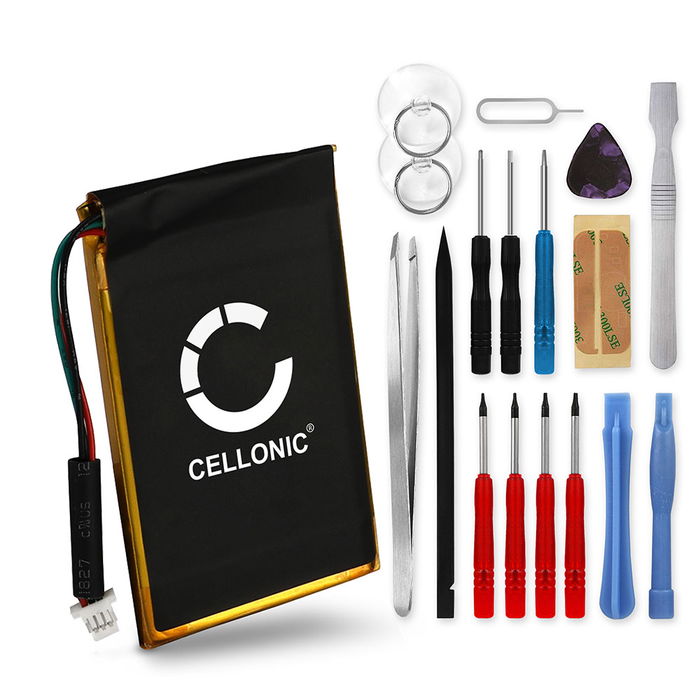 Garmin Edge 705 Accu Batterij + Schroevendraaier-set 1250mAh van CELLONIC