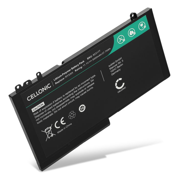 Dell Latitude 15 5580 Batterij 3400mAh van Cellonic