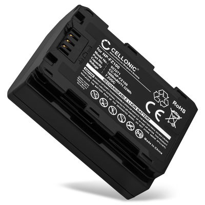 Batterij voor Sony A7 IV, Alpha 7 IV, A6700, A6600, A7S III, Alpha 9, Alpha 7R III NP-FZ100 Accu (1600mAh, 7.2V) van CELLONIC