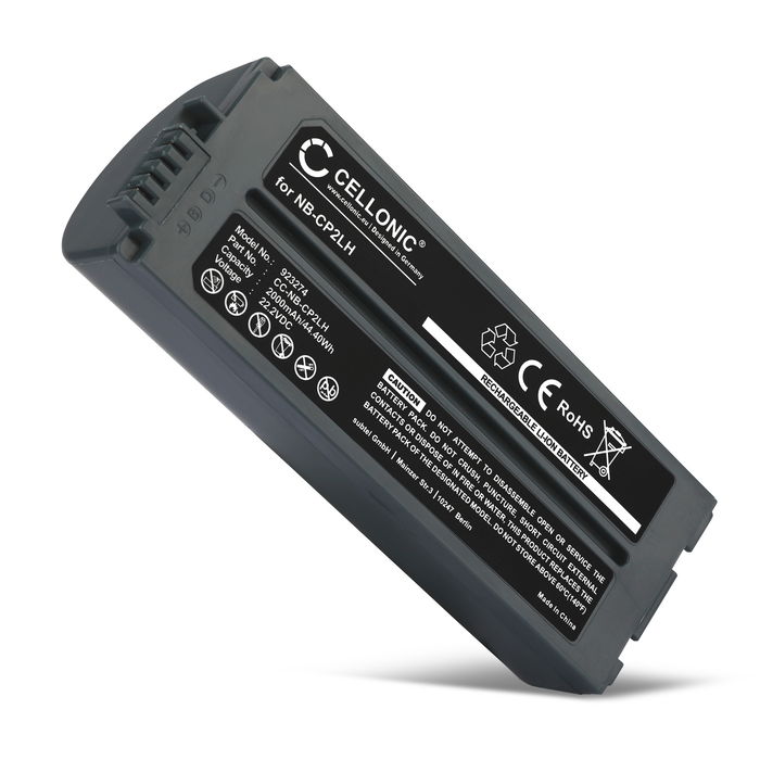 Canon Selphy CP1500 Batterij 2000mAh van Cellonic