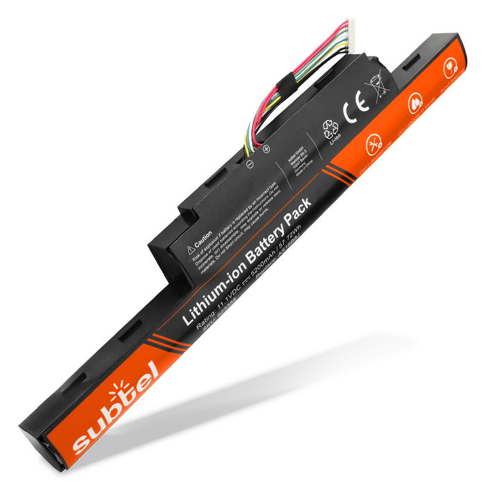 Acer Aspire E5-575 Accu Batterij 5200mAh van subtel