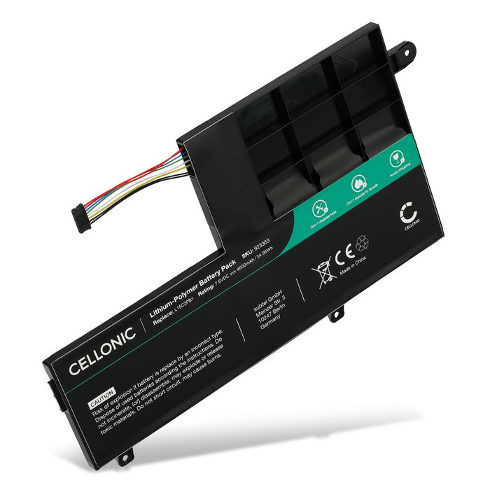 Batterij voor Lenovo Yoga 510-14AST, 510-14IKB, 510-14ISK, 510-15IKB, 510-15ISK, L15M2PB1, L15C2PB1 Laptop - 4600mAh 7.6V 