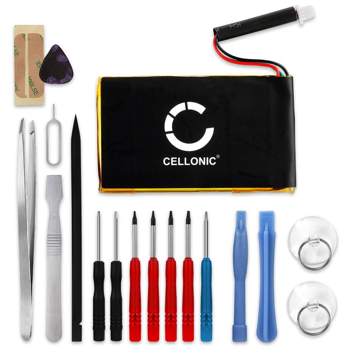 Garmin Edge 705 Accu Batterij + Schroevendraaier-set 1250mAh van CELLONIC