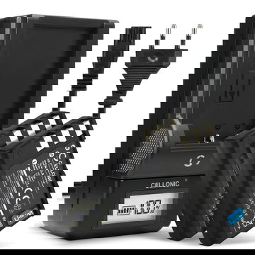 2x Accu voor Nikon D3000 D40 D40x D5000 D60 camera - EN-EL9 ENEL9a EN EL9e 1000mAh + Oplader MH-23 Vervangende batterij fototoeste, oplader, oplaadkabel