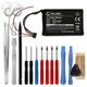1x Battery (1200mAh, 3.7V) + Tool-kit 17pcs