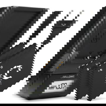 2x Accu voor Panasonic Lumix DMC-SZ10 SZ3 SZ8 SZ9 DMC-FS50 DMC-XS1 XS3 DMC-F5 DMC-FH10 camera - DMW-BCL7 DMW-BCL7e 600mAh + Oplader Vervangende batterij fototoeste, oplader, oplaadkabel