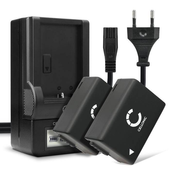 2x DMW-BMB9E Camera Battery + Charger Set for Panasonic Lumix DC-FZ82 DMC-FZ72 FZ70 DMC-FZ100 FZ150 DMC-FZ45 FZ40 FZ47 FZ48 DMC-FZ62 FZ60 800mAh Replacement Battery LCD Smart Charger