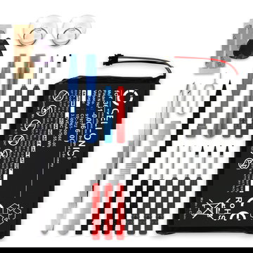 GPS Battery for Garmin Camper 760 Nüvi 2689 2757 2797 Dezl 760 NüviCam - 1500mAh 361-00066-00 361-00066-10 Battery Replacement + Tool-kit 17pcs SatNav Sat Nav