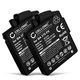 2x Accu 0121147748, BA 370 PX, BA-370PX, BA370 270mAh