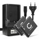 2x Accu DMW-BCK7 NCA-YN101H 700mAh + Oplader