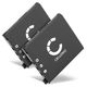 2x Accu NP-60 720mAh