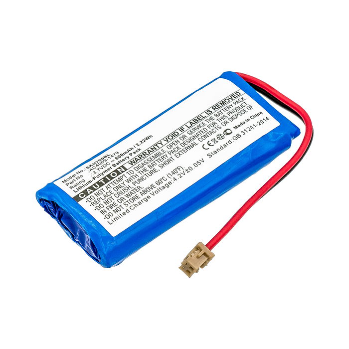 Batterij voor Socket Mobile CHS 7Xi, CHS 7Qi, CHS 7X, CHS 7XiRx, CHS 7XRx, AC4059-1479 AC4059-1479 (600mAh, 3.7V) van CELLONIC
