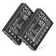 2x Accu NP-120 1700mAh