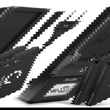 2x LP-E12 Camera Battery + Charger Set for Canon EOS M50, EOS M100, EOS 100D, PowerShot SX70 HS 820mAh Replacement Battery LC-E12 LCD Smart Charger