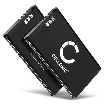 2x Batterij compatibel met Nintendo 3DS XL / New 3DS XL - SPR-001, SPR-003, SPR-A-BPAA-CO 1800mAh vervangende accu reservebatterij extra energie