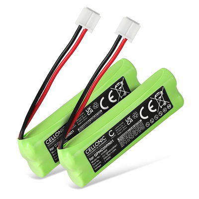 2x GPHC05RN01 batterij voor huistelefoon voor Swissvoice DP500, Audioline Monza, Medion Life S63062, S63065, MD82973 - 500mAh vervangende accu draadloze telefoon