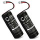 2x Accu LIS1441 1350mAh