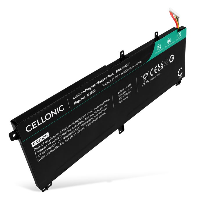 Dell XPS 15 9530 Accu Batterij 4000mAh van subtel