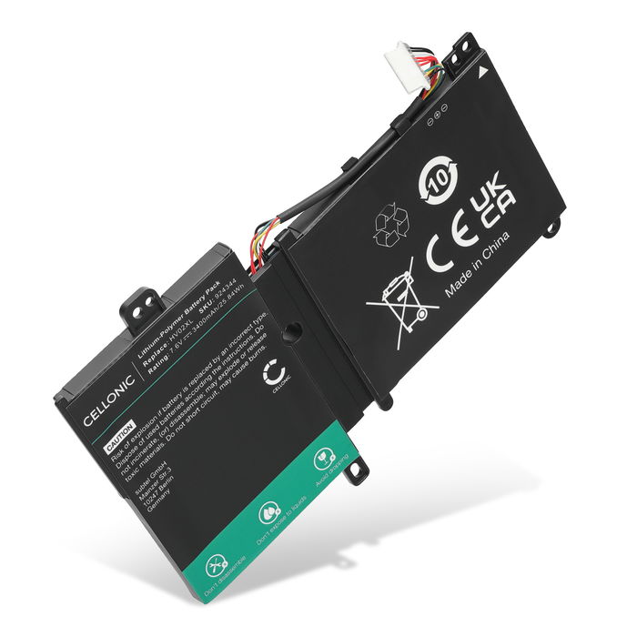 Batterij voor HP Pavilion X360 11-K, Pavilion 11 x360 11-F, x360 310 Gen 2, HV02XL, 796219-421, HV02032, TPN-Q164 Laptop - 3400mAh 7.6V 