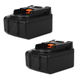 2x Accu BL1830, BL1840, BL1850 4000mAh