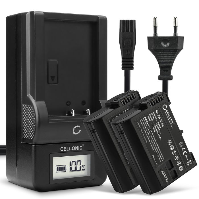 2x Nikon Coolpix 5700 Accu Batterij