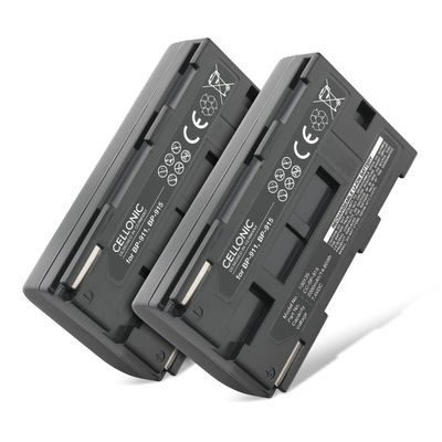2x Batterij voor Canon XF100 G2000 G1000 XF105 XL1s XL1 XL2 XH-A1 BP-915 BP-945 BP-930 BP-911 BP-941 BP-927 BP-924 BP-914 Accu (2000mAh, 7.4V) van CELLONIC