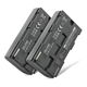 2x Accu BP-915 BP-945 BP-930 BP-911 BP-941 BP-927 BP-924 BP-914 2000mAh