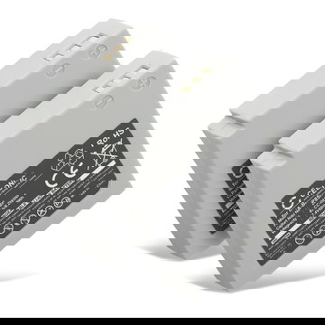 2x IA-BP85ST IA-BP85NF Battery for Samsung VP-MX20 -MX25 -MX10 SMX-F30 -F33 -F34 -F300 SC-MX20 -MX10 HMX-H100 VP-HMX10 -HMX20 -HMX08 850mAh Camera Battery Replacement