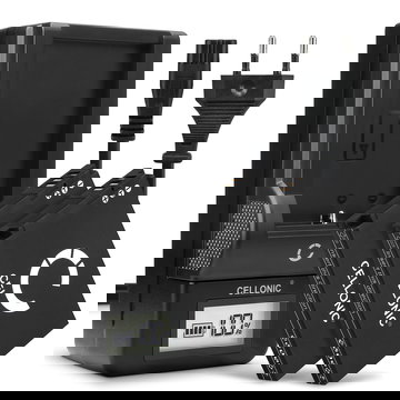 2x CELLONIC Camera Battery for Samsung WB1100f WB200f WB250f WB350f WB500 WB550 WB700 WB750 WB800f WB850f WB2100 EX2f L100 Replacement SLB-10A Battery 1050mAh Backup + Charger