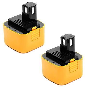2x Batterij voor Panasonic EY7202, EY6405, EY6407, EY6803, EY7201, EY6100, EY6409 NQKW 12V 3000mAh NiMH van CELLONIC