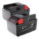 2x Accu 48-11-1830,48-11-2830, 4932352732, 48-11-2850, 4932-3991-96 3000mAh