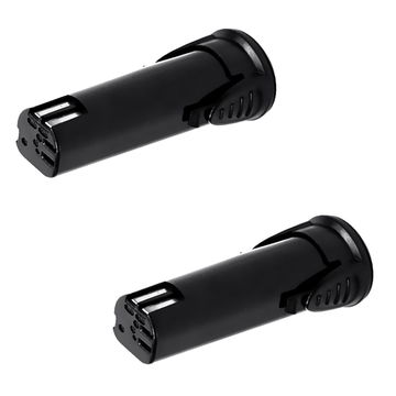 2x Batterij compatibel met Panasonic EY7410/3610 /7410LA2S/7411/610 La1J/7410LA1X - EY9L10, EY9L10B 1.5Ah vervangende accu reservebatterij extra energie