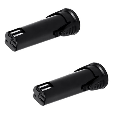 2x Batterij compatibel met Panasonic EY7410/3610 /7410LA2S/7411/610 La1J/7410LA1X - EY9L10, EY9L10B 1.5Ah vervangende accu reservebatterij extra energie